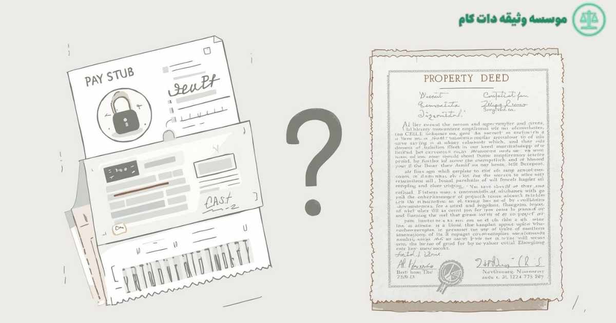 ضمانت با فیش حقوقی بهتر است یا سند ملکی؟